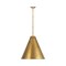 Z-Lite Eaton 1 Light Pendant, Rubbed Brass & Rubbed Brass 6011P24-RB - alternate 5
